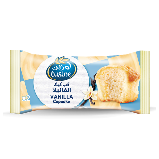 كب كيك بالفانيلا