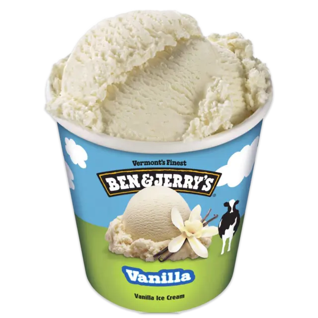 آيس كريم بالفانيليا