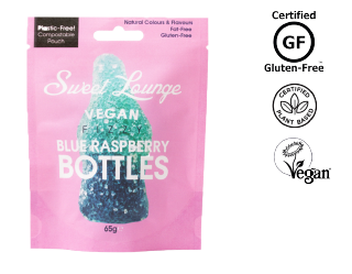 حلوى نباتية جيلي بنكهة التوت