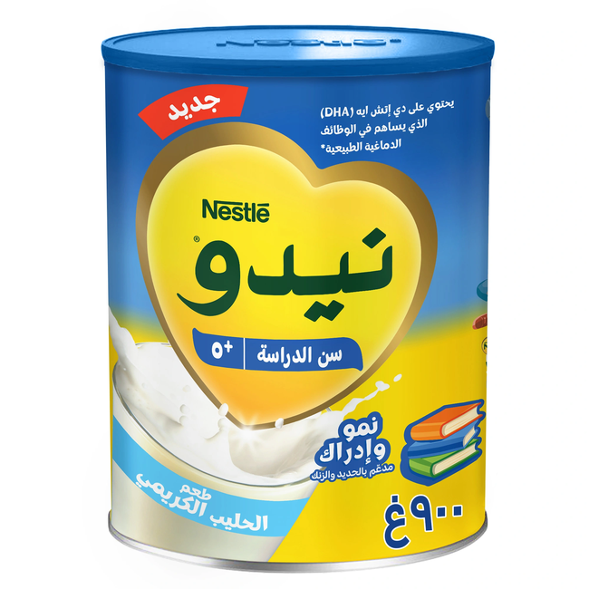 5+ حليب بنكهة الكريمة