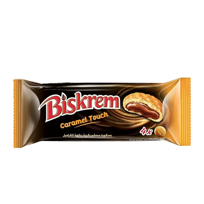 بسكويت بسكريم بالكراميل