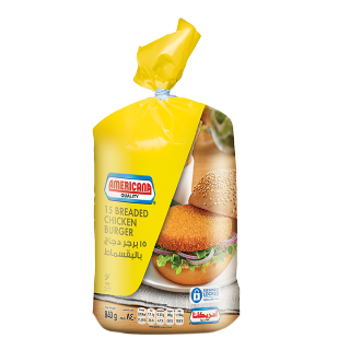 برجر دجاج بالبقسماط