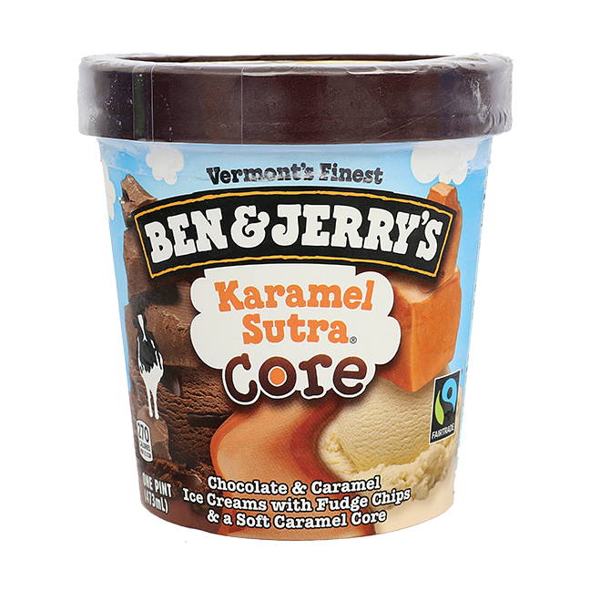 آيس كريم الكراميل