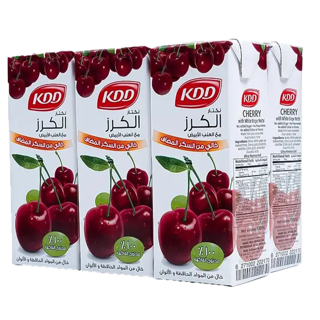 عصير الكرز بدون سكر