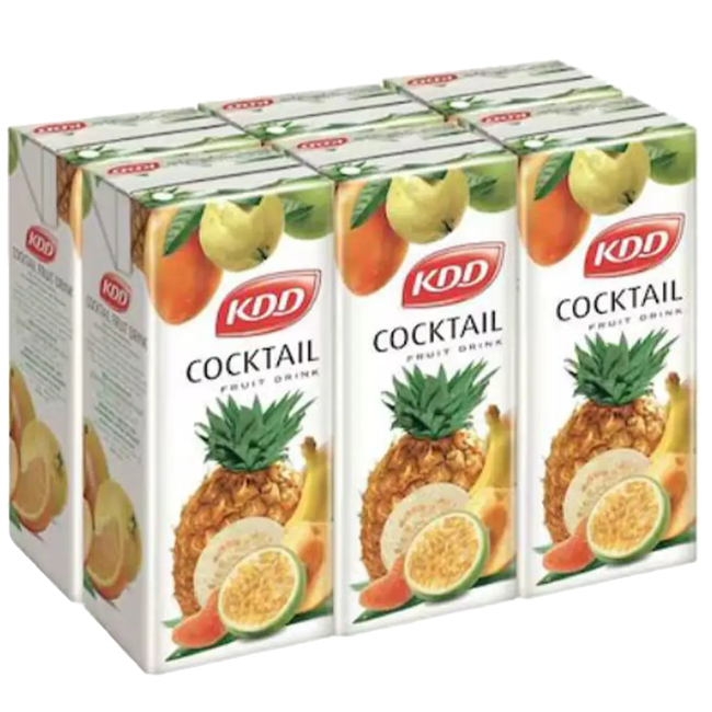 عصير كوكتيل بدون سكر