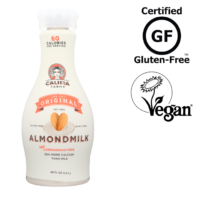 حليب لوز بالكريمة