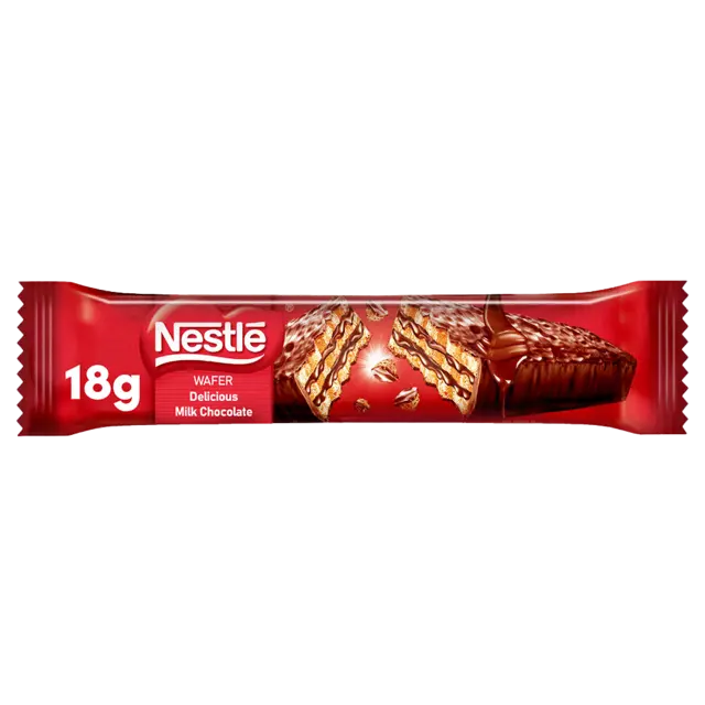 ويفر مقرمش بشوكولاتة الحليب