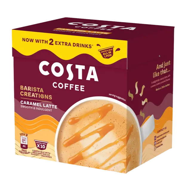 كبسولات لكراميل لاتيه