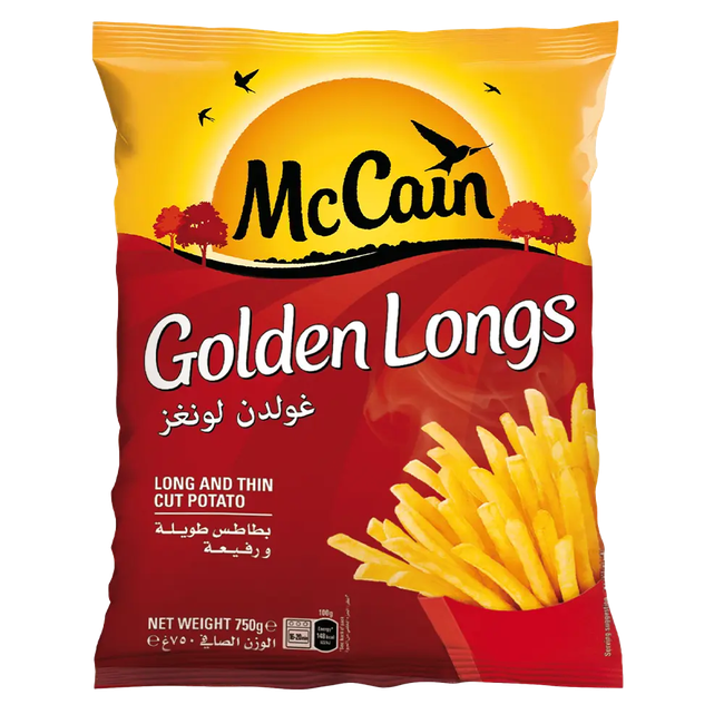 بطاطس مقلية طويله مجمدة