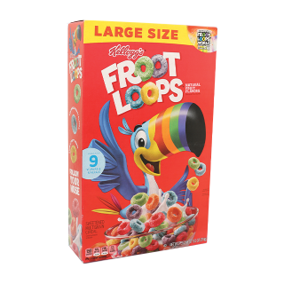 حبوب إفطار حلقات فواكه