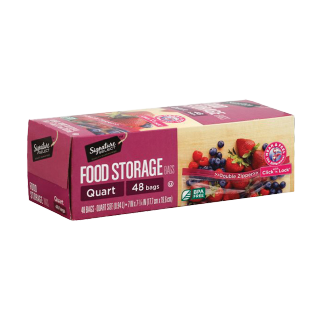 أكياس تخزين الطعام