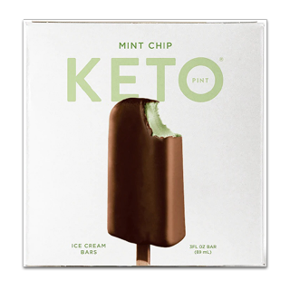 آيس كريم بار بقطع النعناع