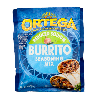 خليط توابل بوريتو صوديوم أقل