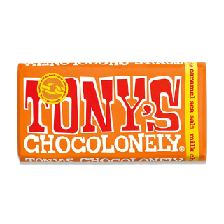 شوكولاتة حليب مع كرميل بملح بحر