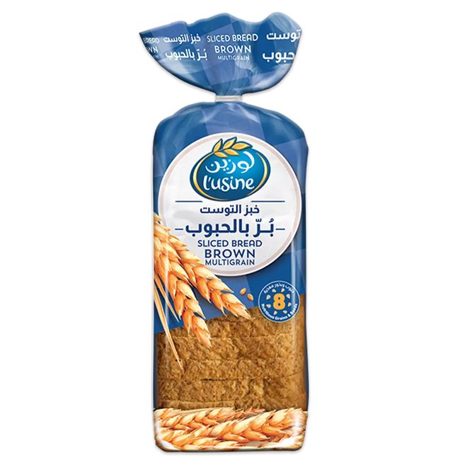 خبز التوست بالحبوب