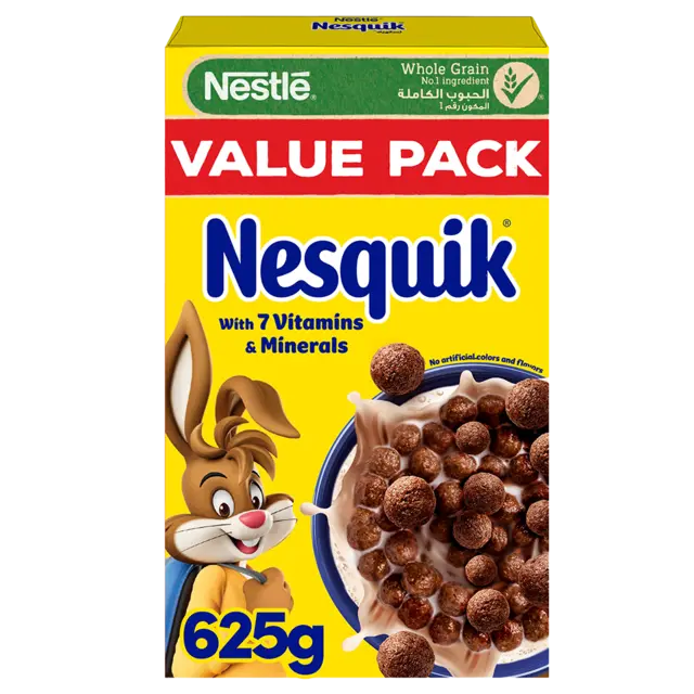 حبوب الإفطار من نسكويك بالشكولاته