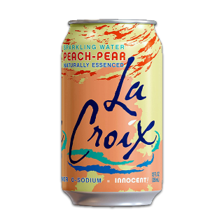 مياة فوار بنكهة الخوخ و الكمثرى