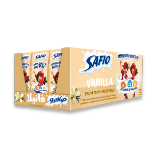 حليب صافيو بالفانيليا