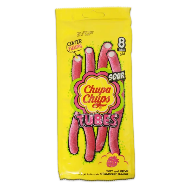 مصاصات حامضة بالفراولة