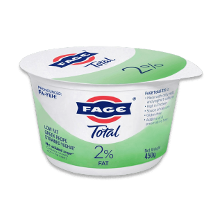 زبادي يوناني مصفي 2 دسم